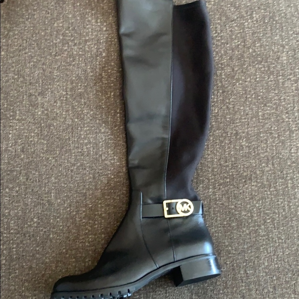 Michael Kors leather knee high boots